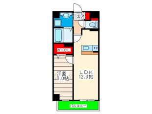 LAZO上汐の物件間取画像